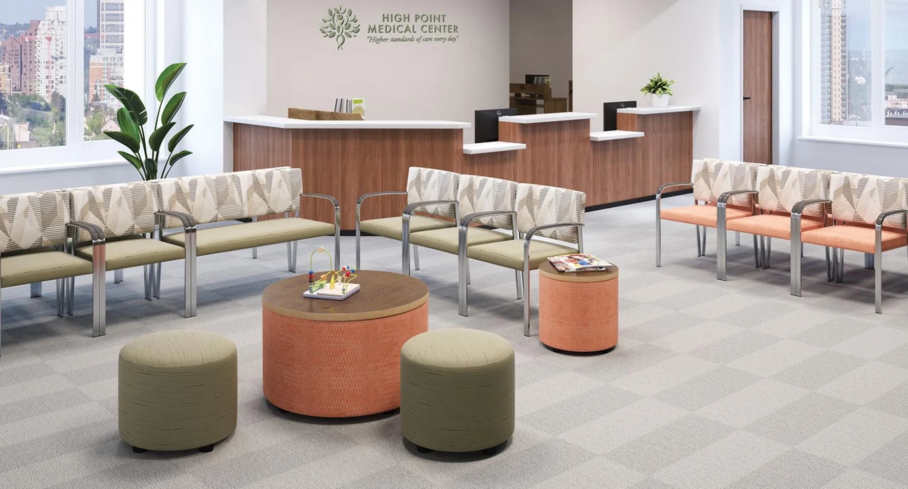 Healthcare furniture collection