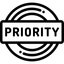 Priority service icon