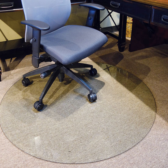 Glass Chair Mat Wfh Space