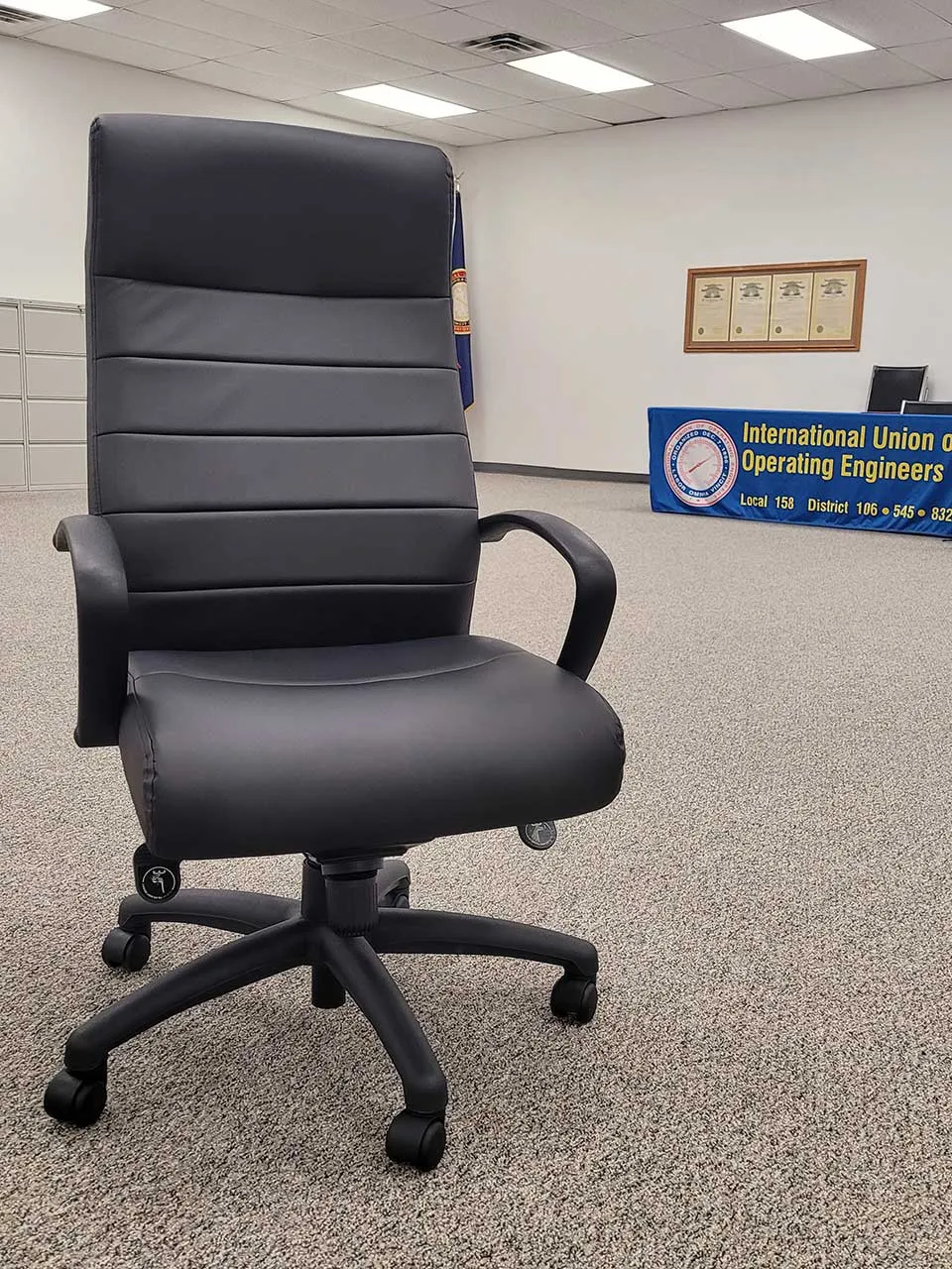 Local 158 Engineer Union office furniture